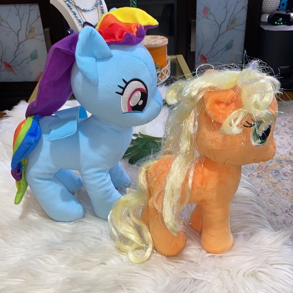 My Little Pony Plushie Toy Bundle Sparkle and Rainbow Dash - Picture 9 of 17